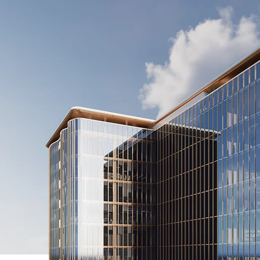 Фотография бизнес центра будующего К-Сити October Group